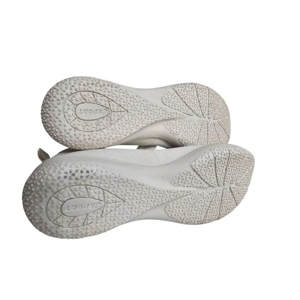 JSport Melody Cream Mary Jane Casual Comfort Shoe 7.5